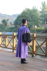 Hot Selling High Quality Choir Robes In Purple