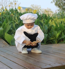 Children Chef Dress Up Cook Role Play Costume Set with Accessories