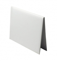Leather Certificate Holder Diploma Cover for A4 File - white