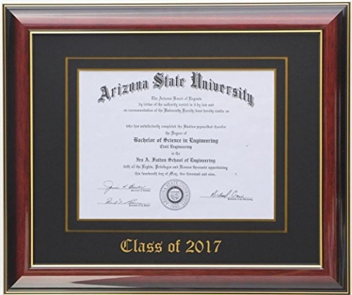 Fashion & Classic Diploma/Certificate Frame Displays For Graduation/University, Diploma Frames DF04