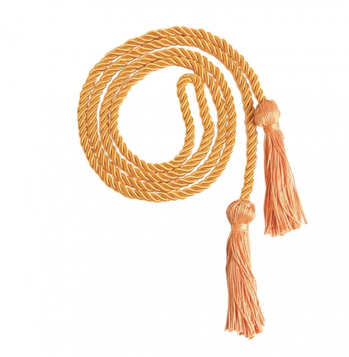 Single Color Graduation Honor Cords, Gold
