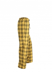 Woman's Logo Woven Plaid Pants
