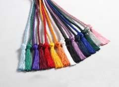 Single Color Graduation Honor Cords, White