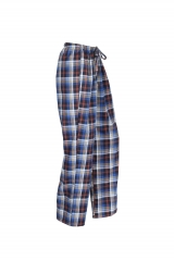 Woman's Logo Woven Plaid Pants