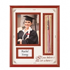 Fashion & Classic Diploma/Certificate Tassel Frame Displays For Graduation/University, Diploma Tassel Frames DTF05