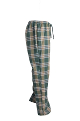 Woman's Logo Woven Plaid Pants