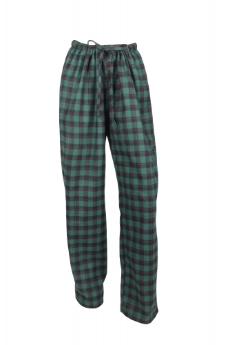 Woman's Logo Woven Plaid Pants