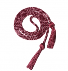 Single Color Graduation Honor Cords, Marron