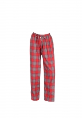 Woman's Logo Woven Plaid Pants