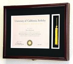 Fashion & Classic Diploma/Certificate Tassel Frame Displays For Graduation/University, Diploma Tassel Frames DTF09