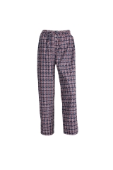 Woman's Logo Woven Plaid Pants