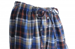 Woman's Logo Woven Plaid Pants