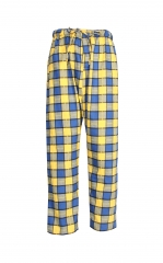 Men's Logo Woven Plaid Pants