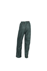Woman's Logo Woven Plaid Pants