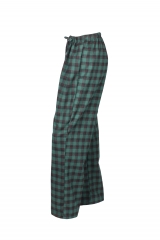 Woman's Logo Woven Plaid Pants