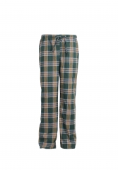 Woman's Logo Woven Plaid Pants