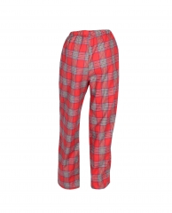 Woman's Logo Woven Plaid Pants