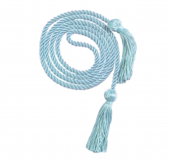 Single Color Graduation Honor Cords, Sky Bule