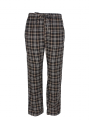 Men's Logo Woven Plaid Pants