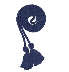 Single Color Graduation Honor Cords, Navy Bule