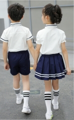 幼儿园园服夏装英伦学院风儿童校服套装小学生班服夏季毕业照服装