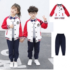 School uniform for primary school students in Spring and Autumn