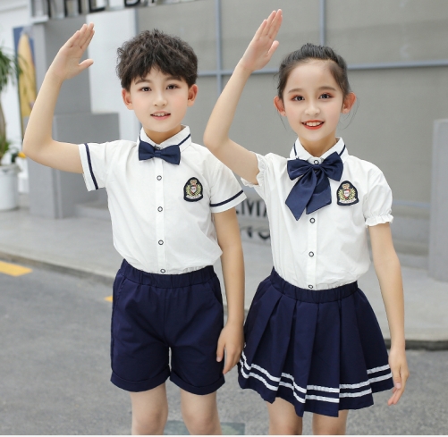 幼儿园园服夏装英伦学院风儿童校服套装小学生班服夏季毕业照服装