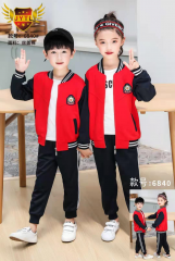 小学生校服套装春秋冬装儿童棒球服运动班服