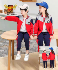小学生校服套装春秋冬装儿童棒球服运动班服