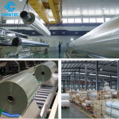 Customized Rewinding Width and Length Mylar Ribbon Roll, High Transparency Polyester Film Roll