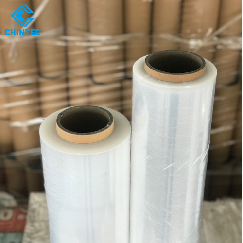 Excellent Puncture Resistance Good Self-adhesiveness Polypropylene LLDPE Stretch Film, Hand Manual and Machine Use Stretch Film Rolls