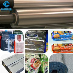 High Barrier to Water Vapor and Gas Aluminized Foil VMPET Plastic Vacuum Metallised BOPET Film