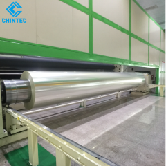 Excellent Stiffness High Transparency Polyester Roll Material PET Glossy Cold Laminating Film