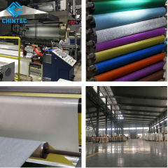 Silver Gold White Non Woven Fabric Laminate Film, Silk Alike Surface for Paperboard Printings