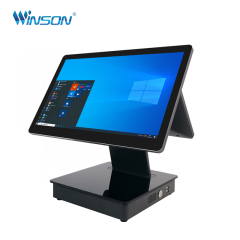 15.6+Dual Screen Pos Systems All In One Touch Screen