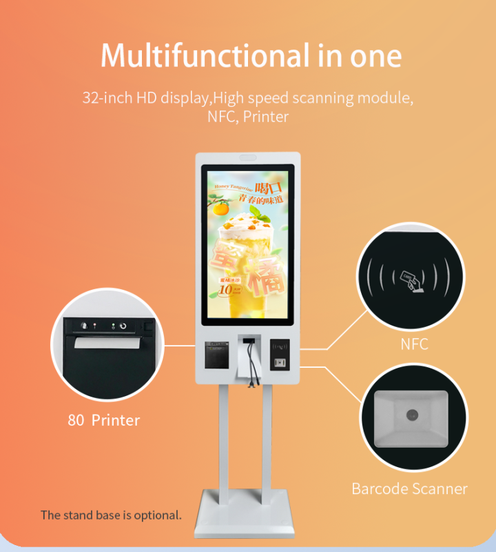 32 Inch automatic payment machine