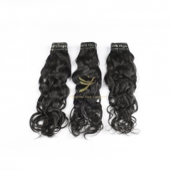 JiFanYao 100% virgin human hair Natural Wave