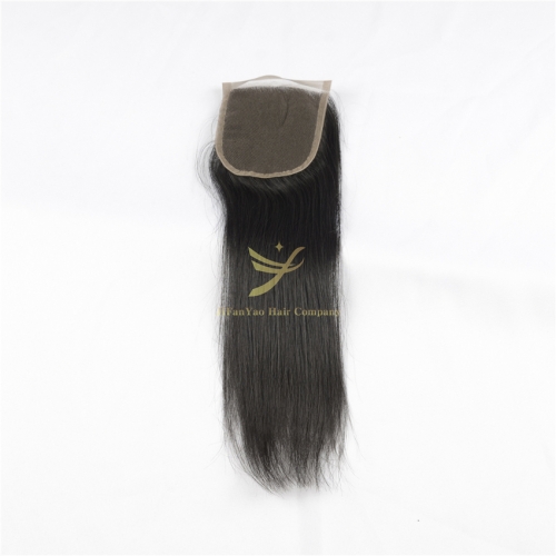 Hot Selling 100% Raw Hair 4*4 Lace Closure STRAIGHT