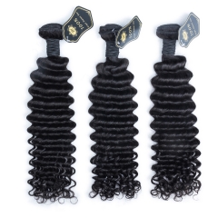 JIFANYAO HAIR Top virgin bundle hair deep wave virgin hair