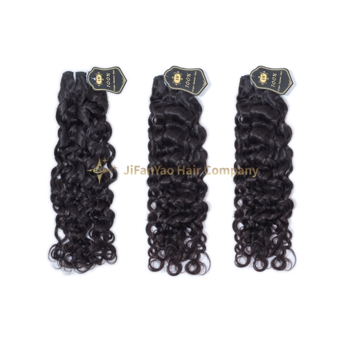 JIFANYAO HAIR TOP Virgin A Hair Italian curly bundle hair