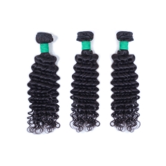 JIFANYAO HAIR TOP virgin green hair bundle deep wave hair