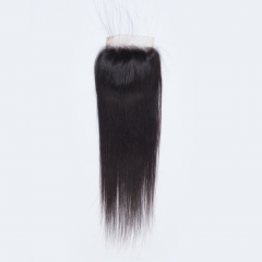 JIFANYAO HAIR Transparent 4X4 closure of top craftsmanship