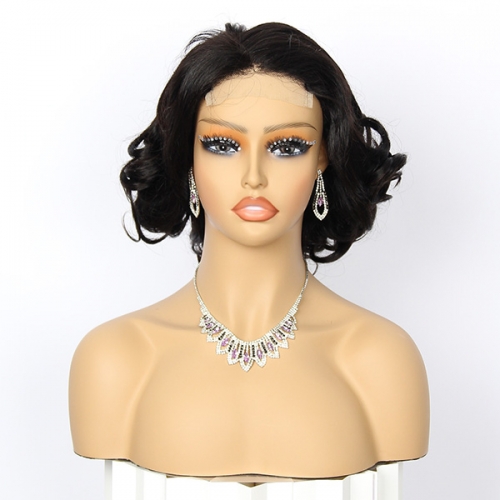 JFANYAO HAIR - 06 4*4 HLV #1B 12"