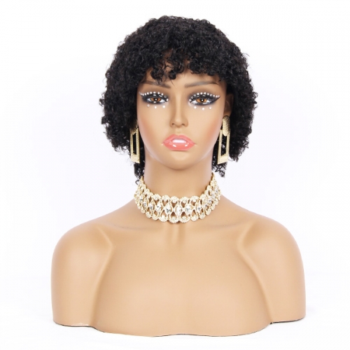JFANYAO HAIR - 07 JC Wig #1B 6"
