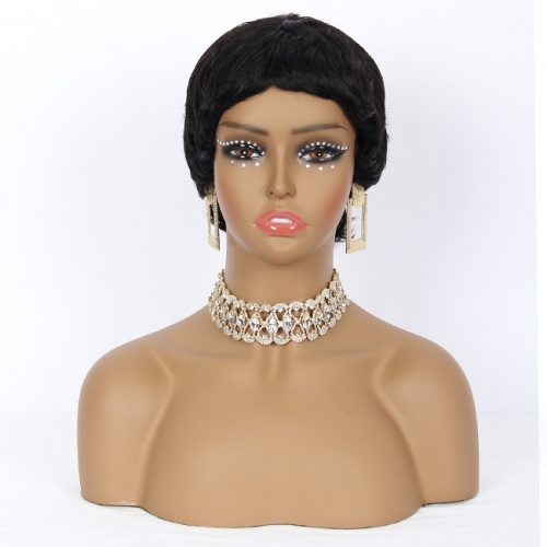 JIFANYAO HAIR - 11 Pixie Cut Wig #1B