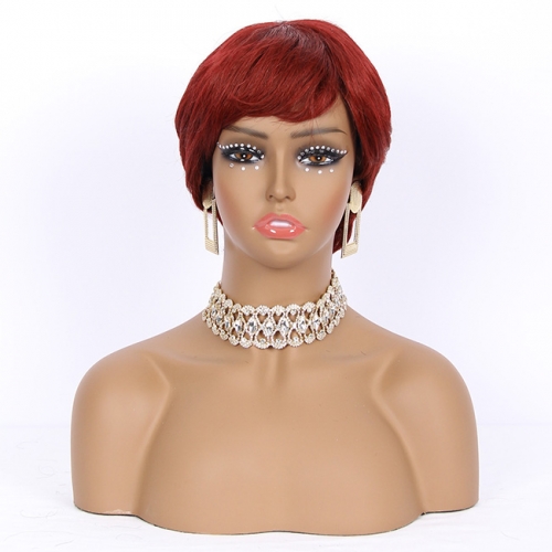 JIFANYAO HAIR - 11 Pixie Cut Wig #99J