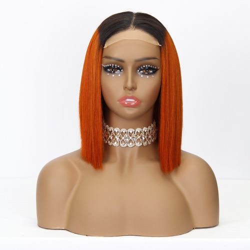 JFANYAO HAIR -18 5*5 Glueless SDD BOB #T1B/350 10"