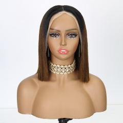 JFANYAO HAIR - 21 13*4 Glueless SDD BOB #T1B/4 10"