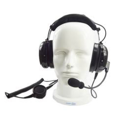 Super- light weight top noise reduction headset