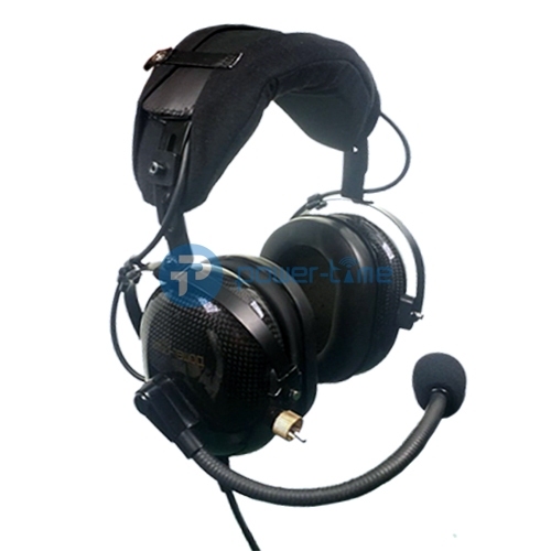 Carbon Fiber Premium Pilot Headset